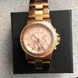 Original Michael Kors rose gold watch